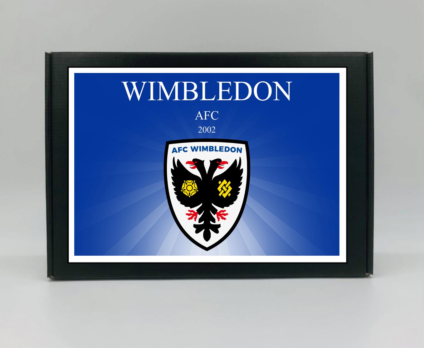 AFC Wimbledon Personalised Gift Box
