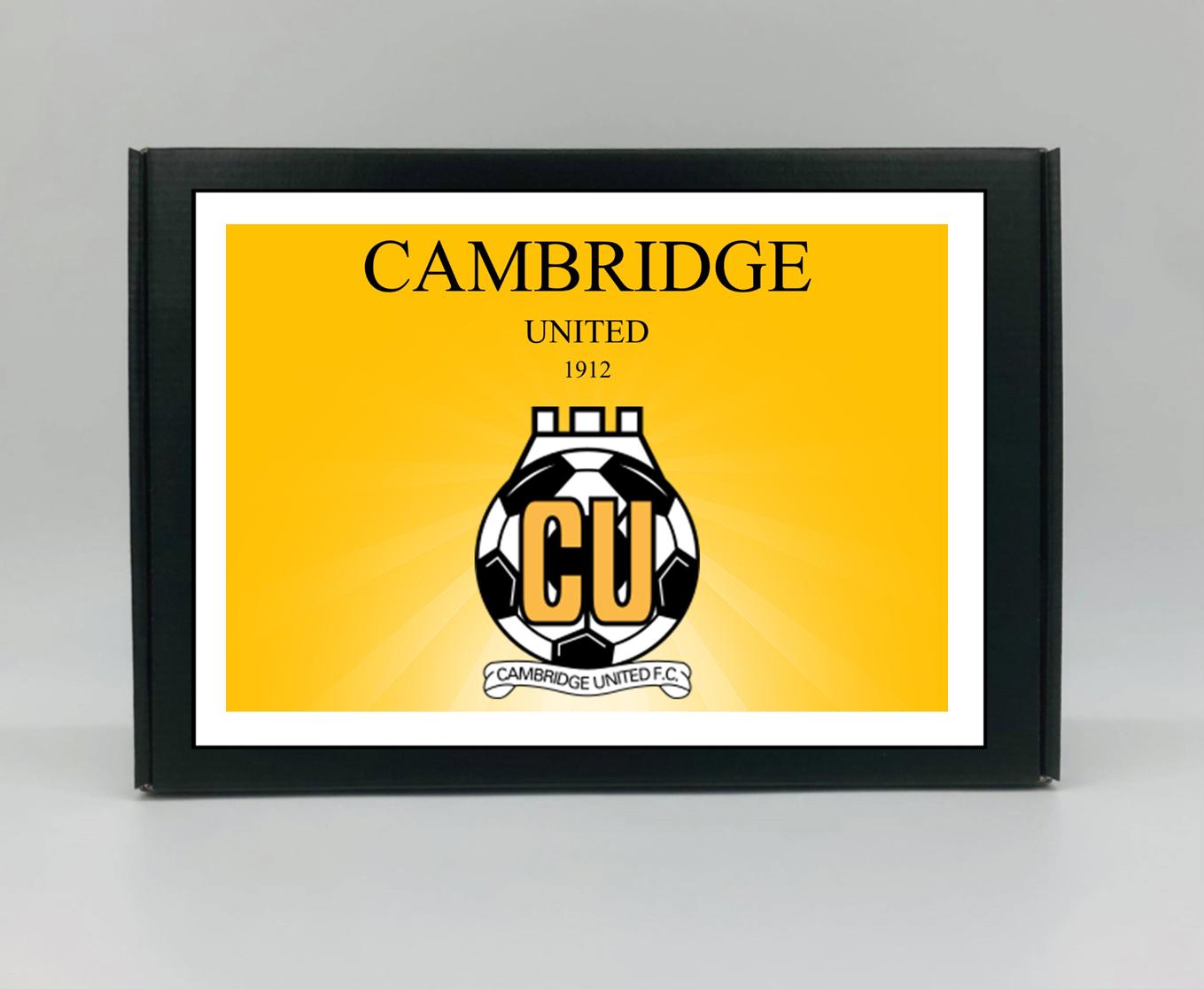Cambridge United Personalised Gift Box