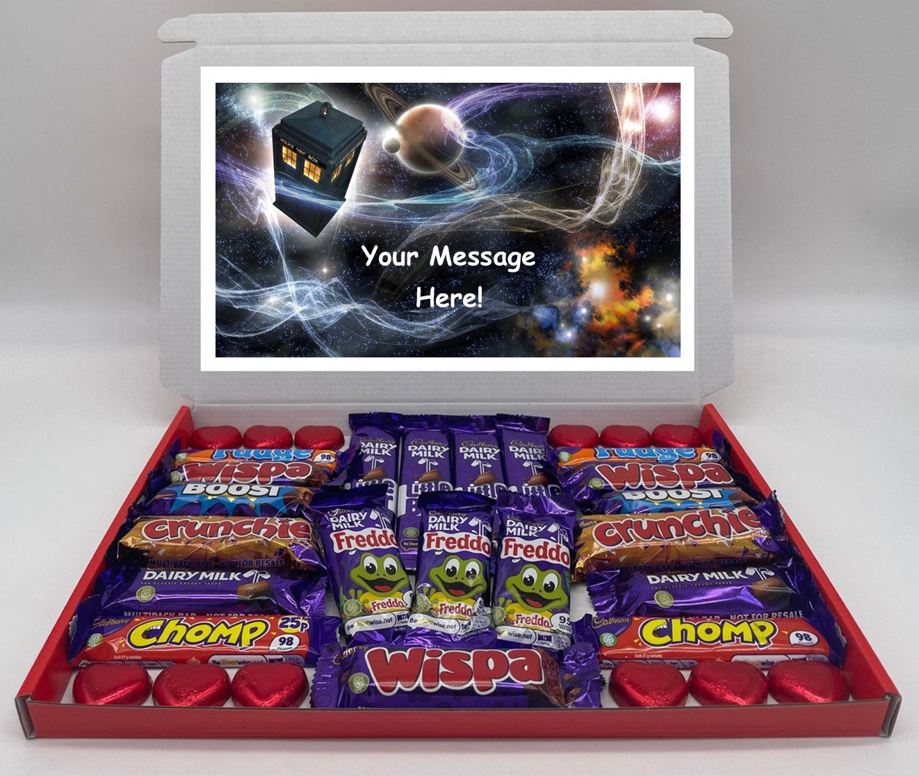 Dr Who Chocolate & Sweet Gift Box – Personalised Gift