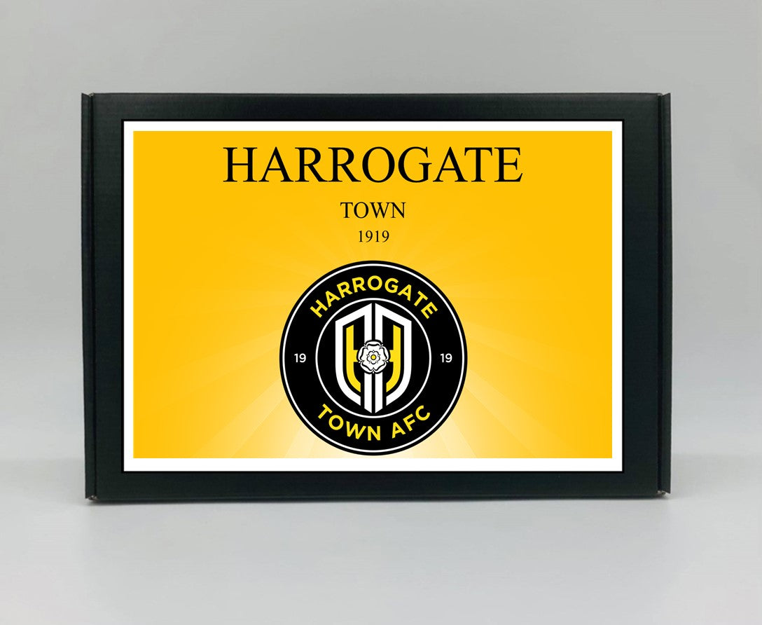 Harrogate Town Personalised Gift Box
