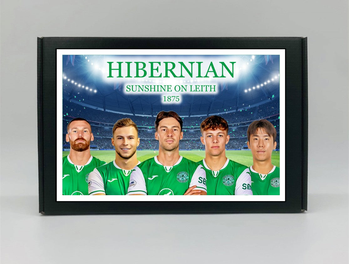 Hibernian Personalised Gift Box