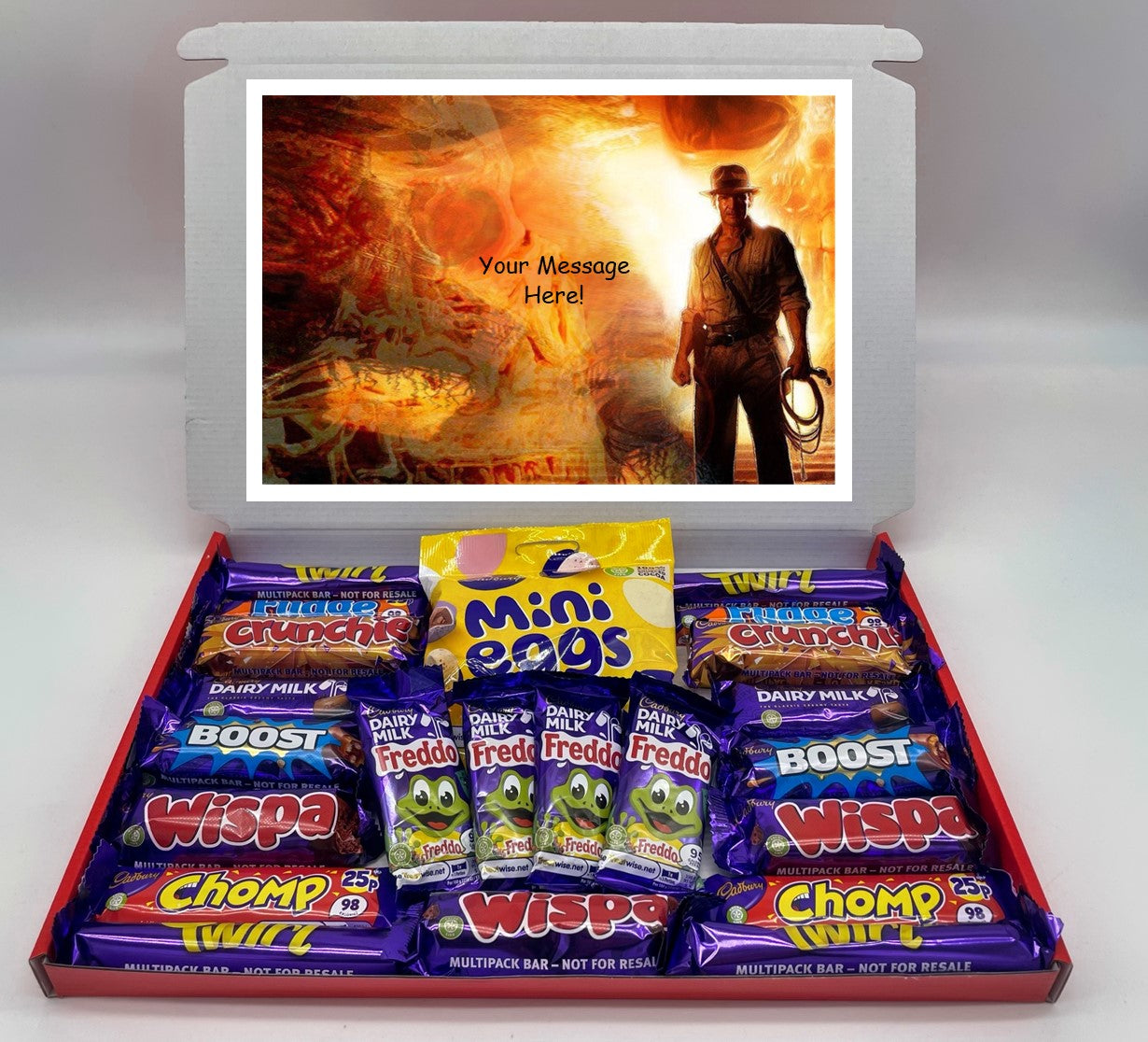 Indiana Jones Chocolate & Sweet Gift Box – Personalised Gift
