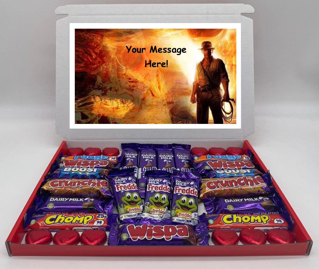 Indiana Jones Chocolate & Sweet Gift Box – Personalised Gift