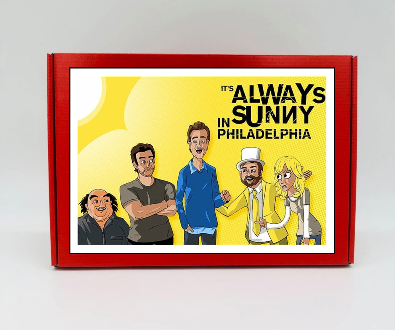 Its Always Sunny in Philadelphia Chocolate & Sweet Gift Box – Personalised Gift