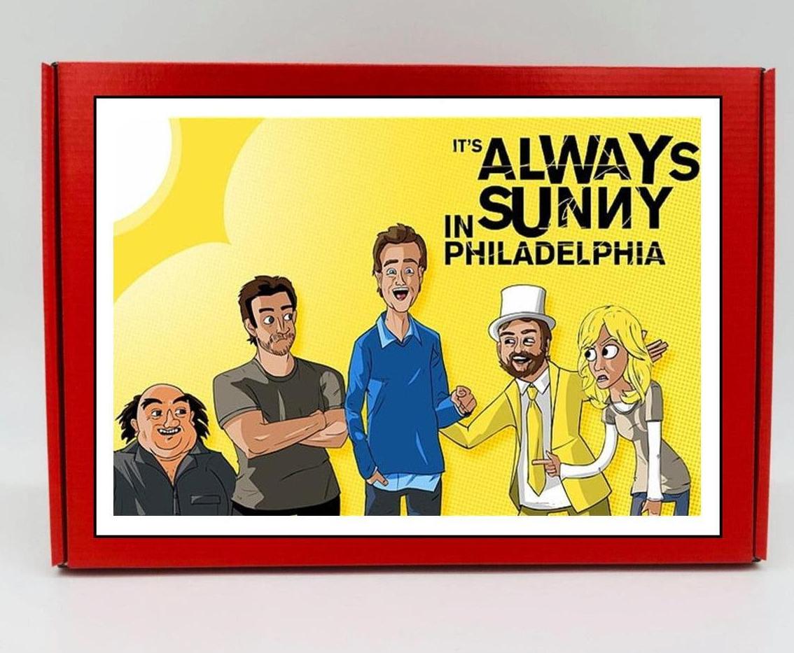 Its Always Sunny in Philadelphia Chocolate & Sweet Gift Box – Personalised Gift
