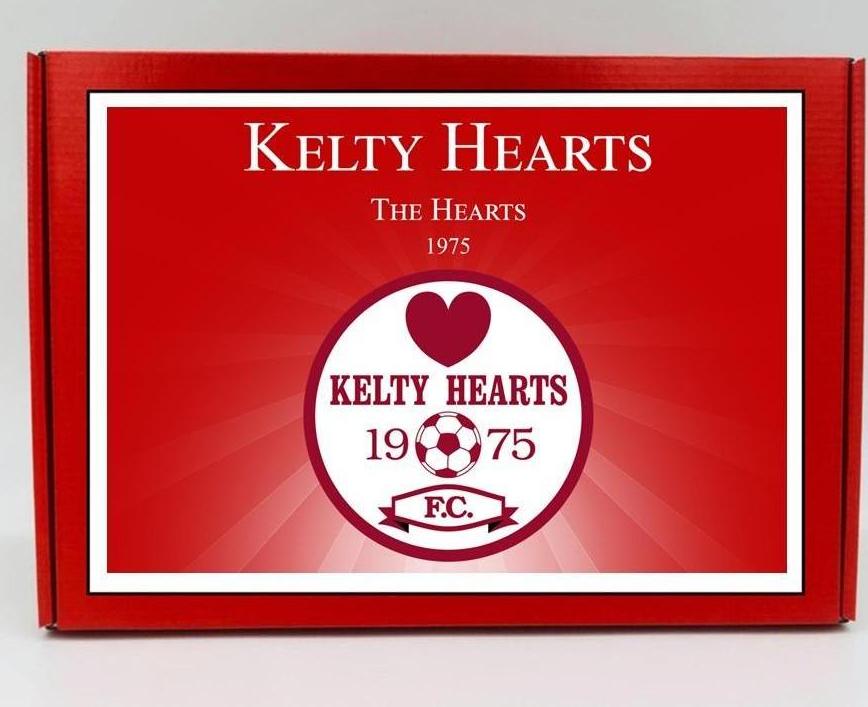 Kelty Hearts Personalised Gift Box