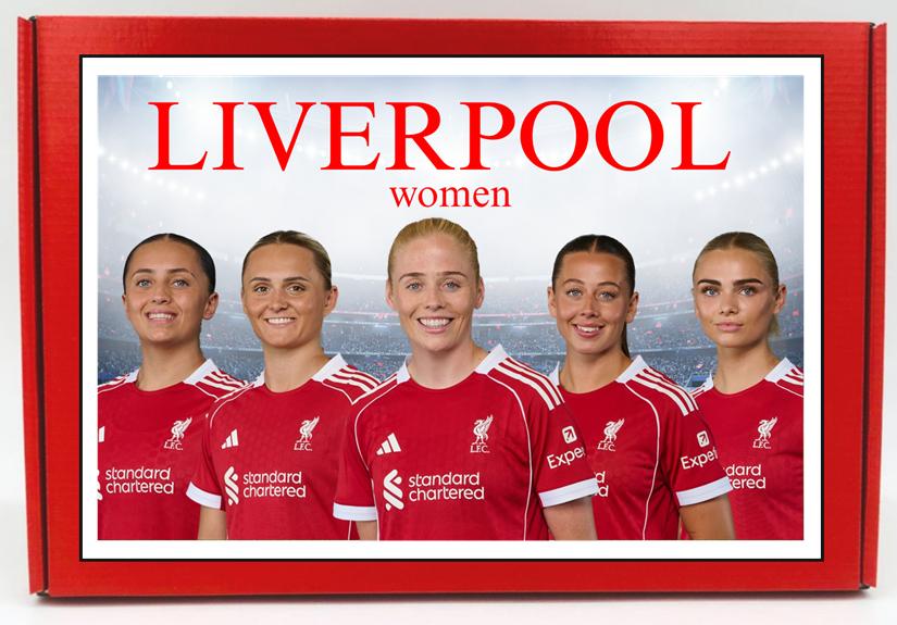Liverpool Women Personalised Gift Box