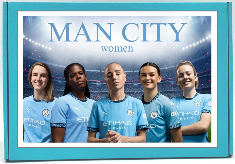 Man City Women Personalised Gift Box
