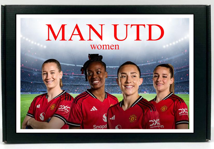 Man Utd Women Personalised Gift Box