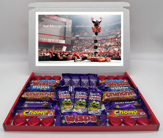 WWE Chocolate & Sweet Gift Box – Personalised Gift