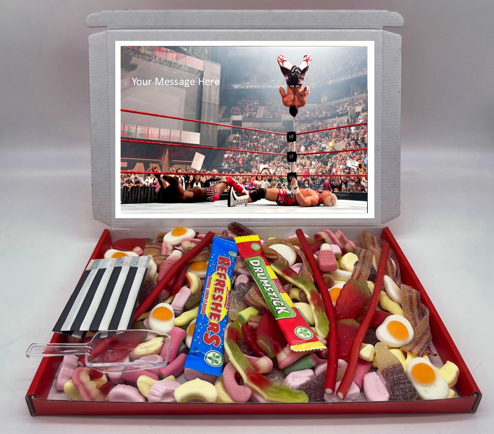 WWE Chocolate & Sweet Gift Box – Personalised Gift