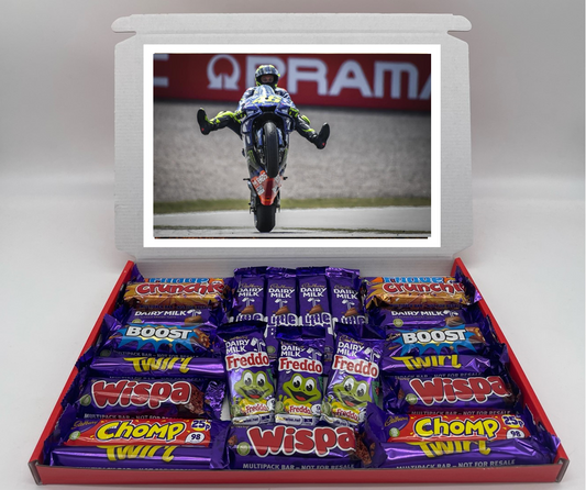 Motor Bikes Chocolate & Sweet Gift Box – Personalised Gift