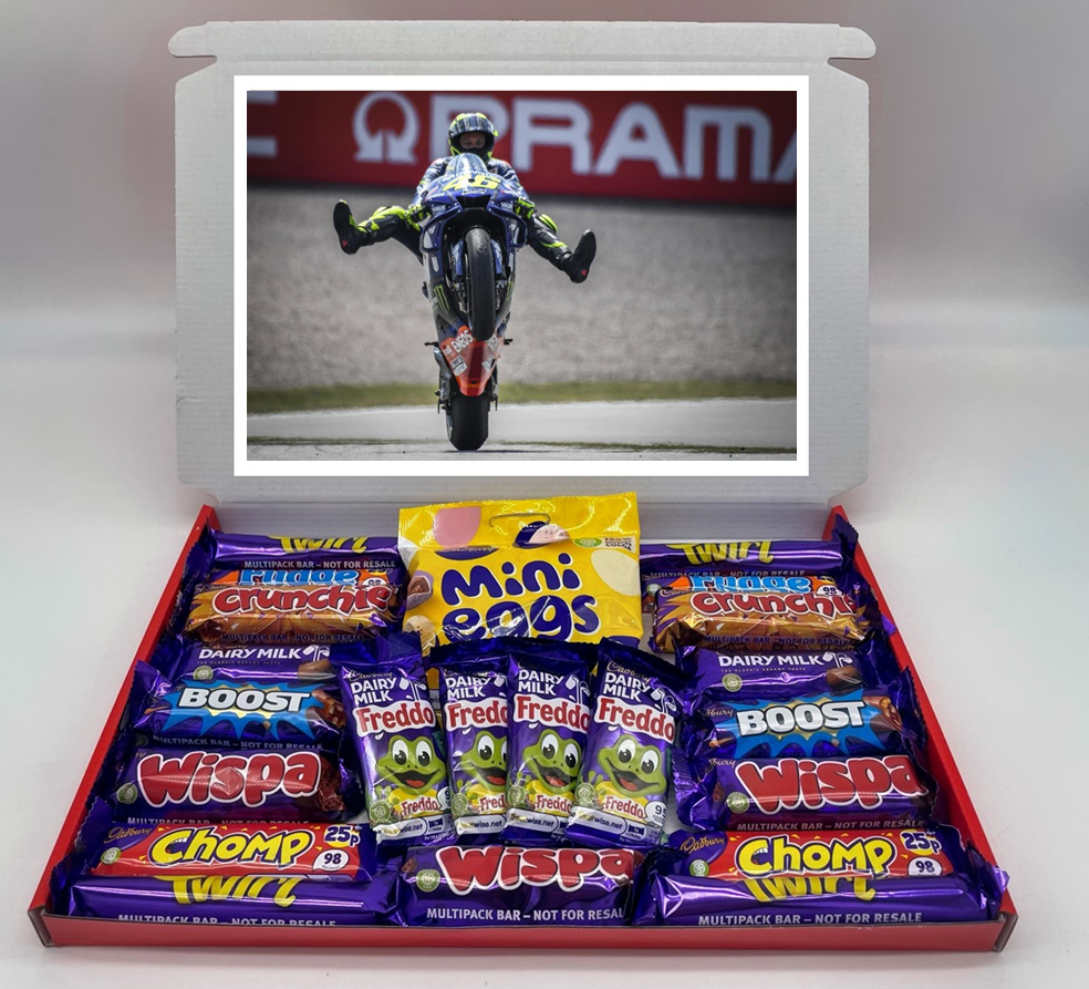 Motor Bikes Chocolate & Sweet Gift Box – Personalised Gift