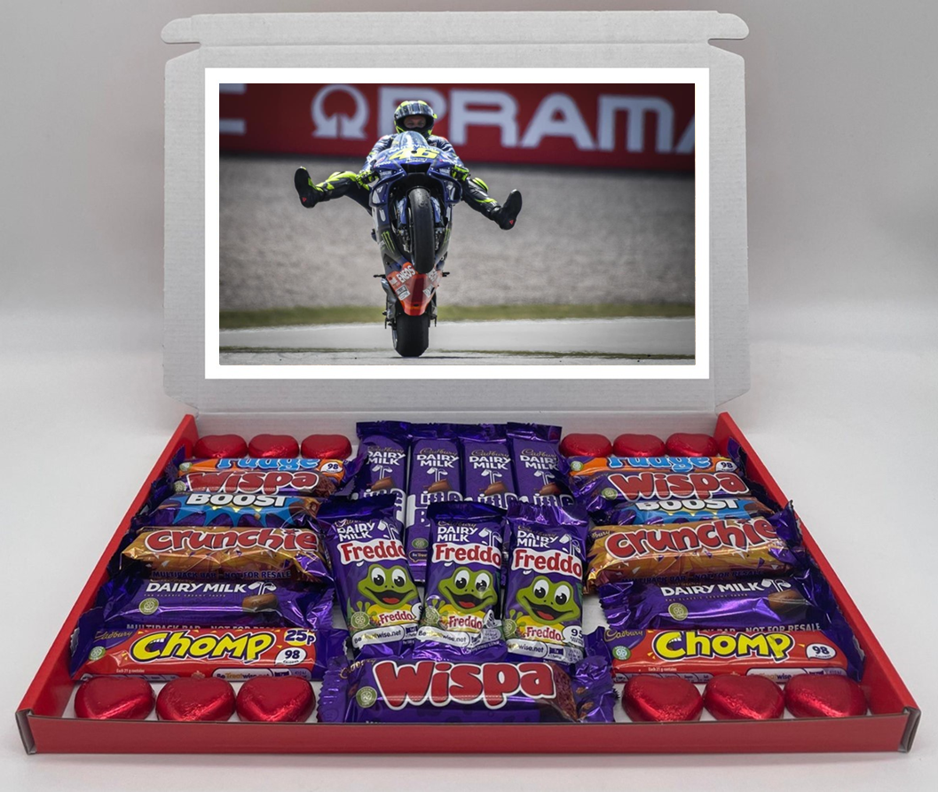 Motor Bikes Chocolate & Sweet Gift Box – Personalised Gift