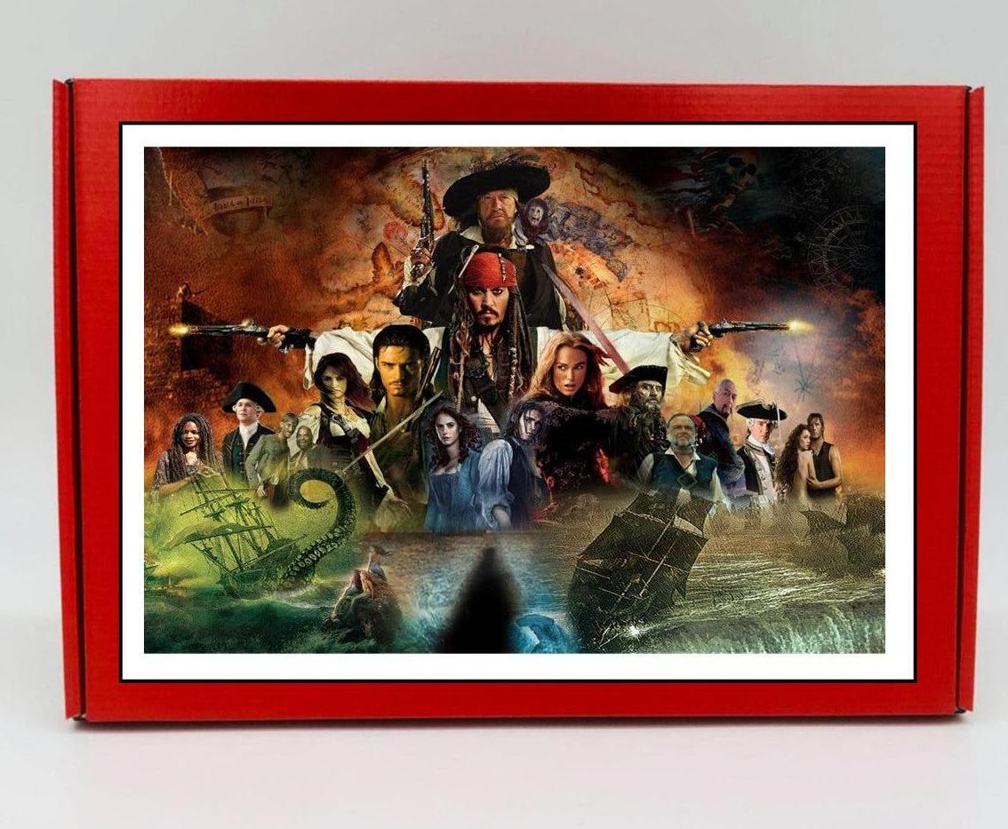 Pirates of the Caribbean Chocolate & Sweet Gift Box – Personalised Gift