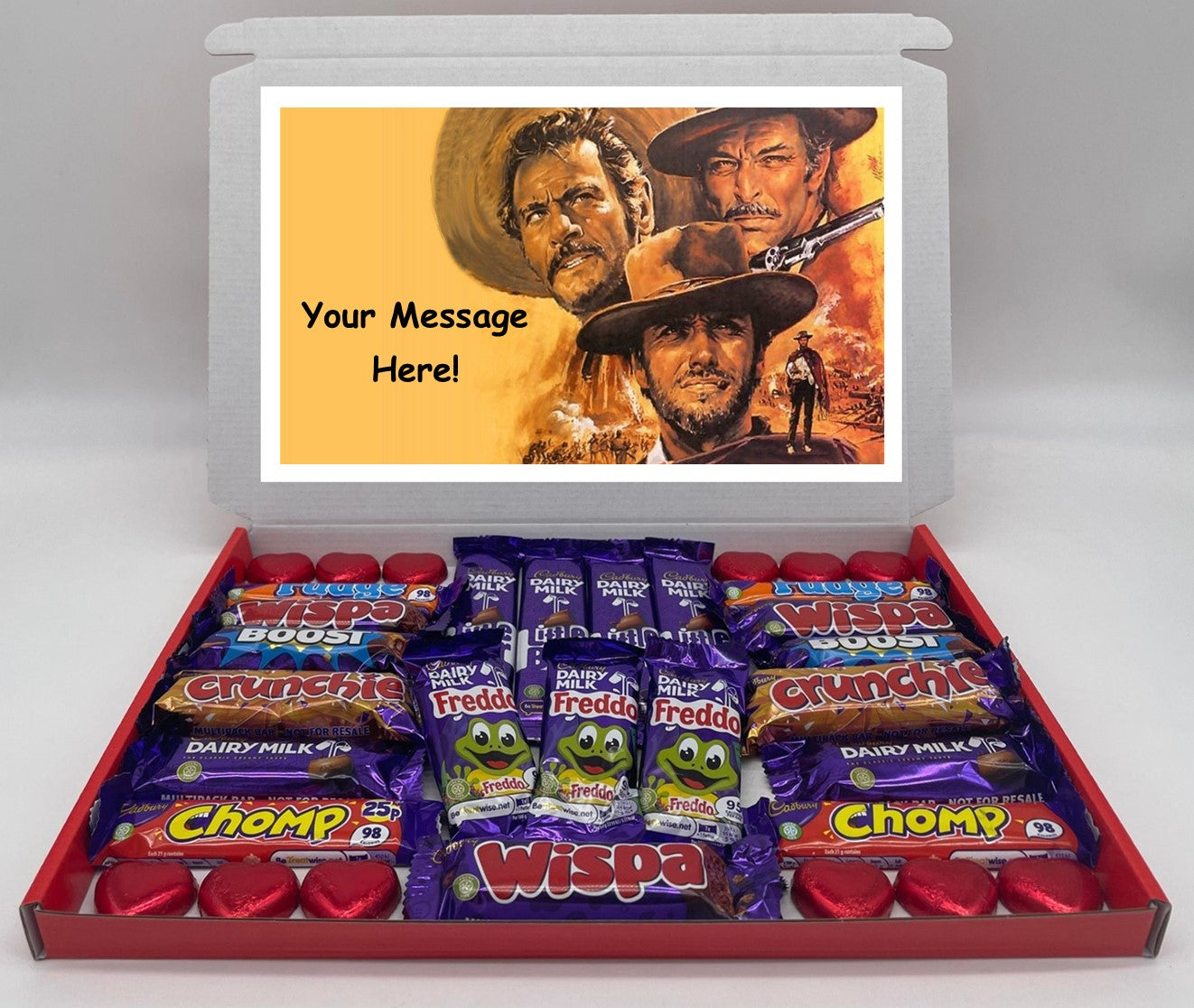 The Good the Bad and the Ugly Chocolate & Sweet Gift Box – Personalised Gift