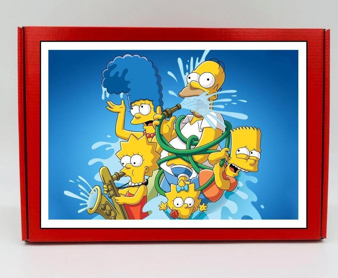 The Simpsons Chocolate & Sweet Gift Box – Personalised Gift