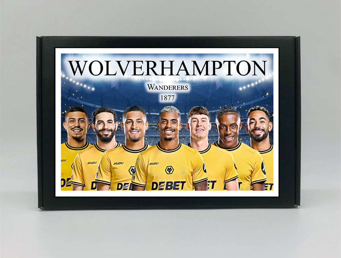Wolverhampton Wanderers Personalised Gift Box