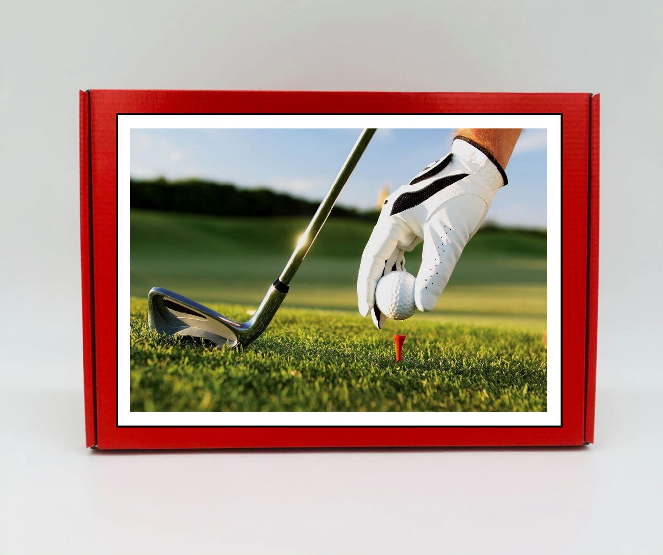 Golf Chocolate & Sweet Gift Box – Personalised Gift