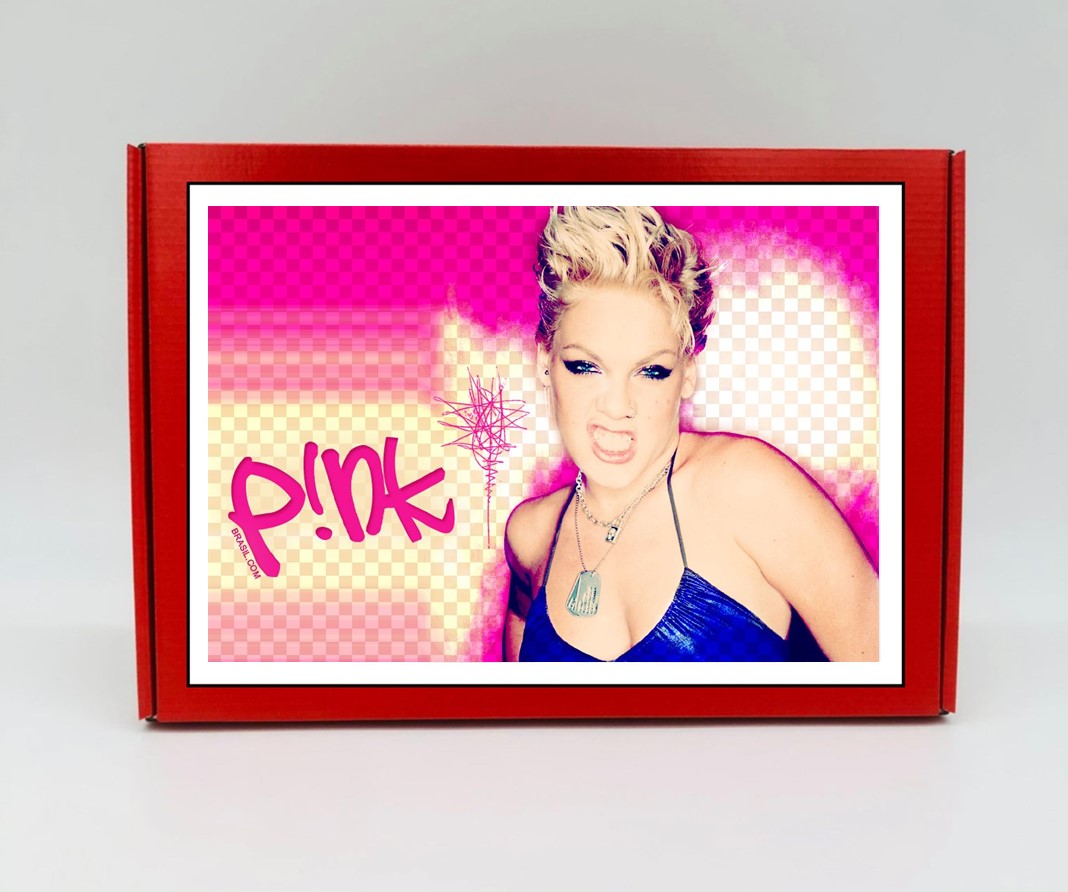 Pink Chocolate & Sweet Gift Box – Personalised Gift