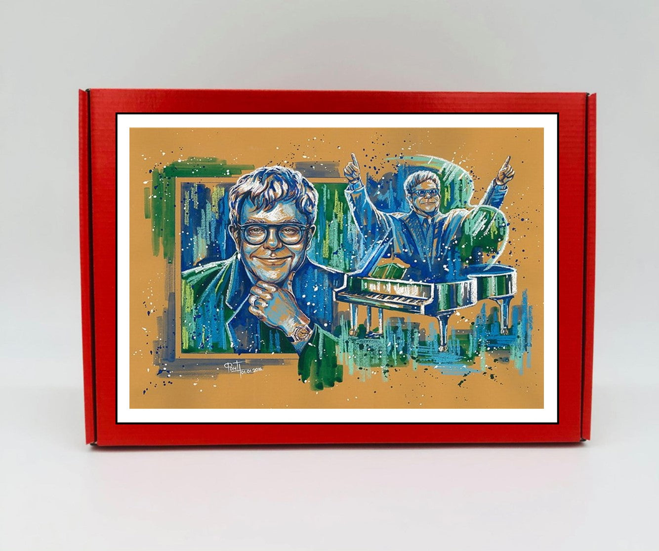 Elton John Chocolate & Sweet Gift Box – Personalised Gift