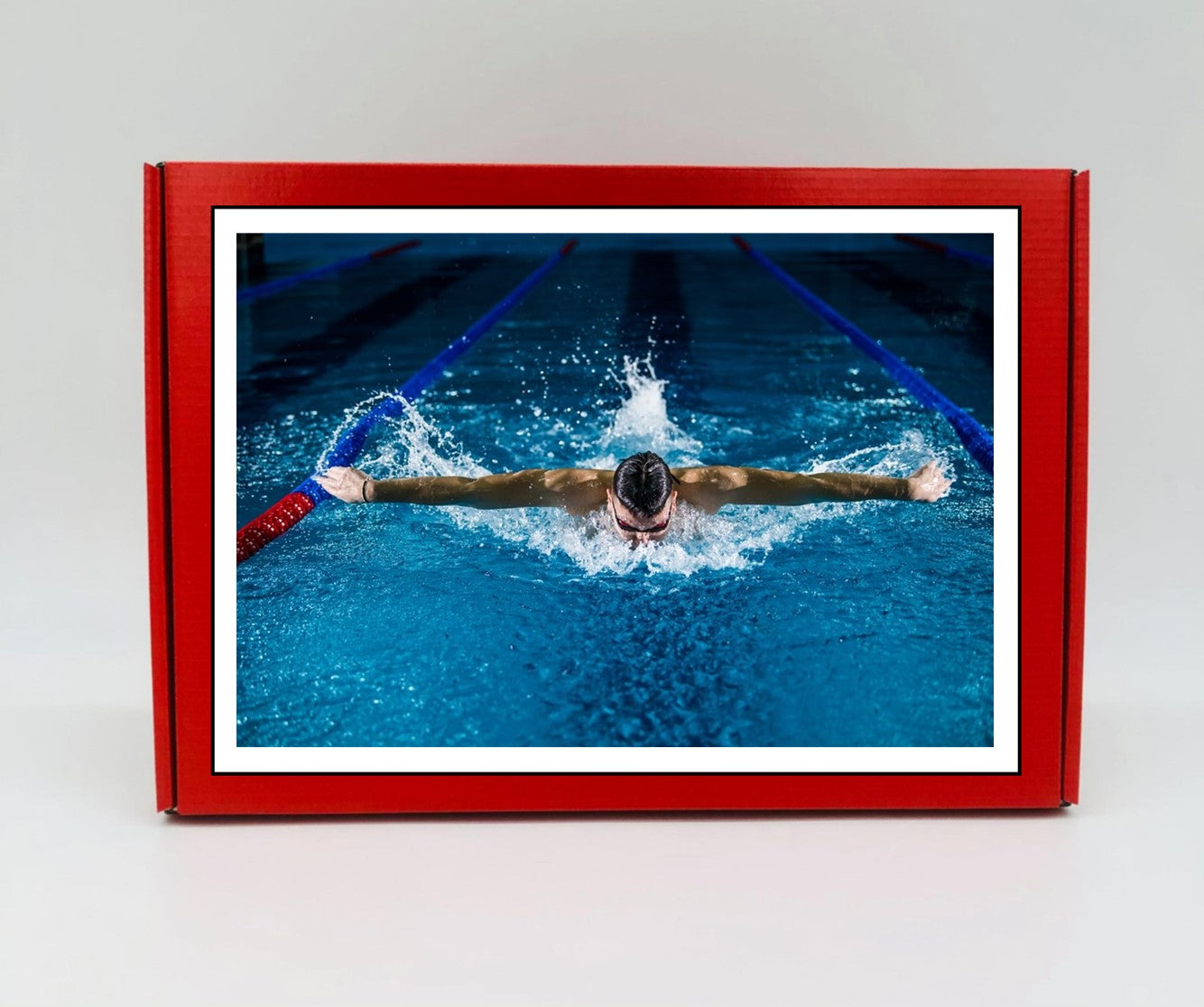 Swimming Chocolate & Sweet Gift Box – Personalised Gift