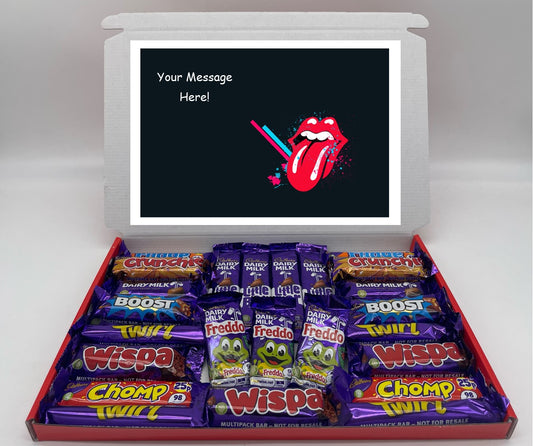 The Rolling Stones Chocolate & Sweet Gift Box β Personalised Gift