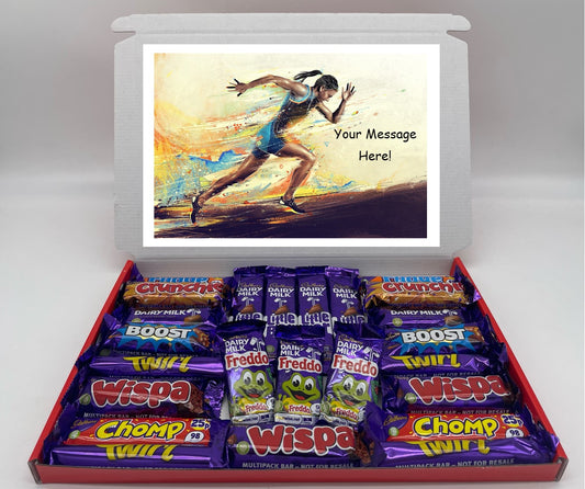 Running Chocolate & Sweet Gift Box – Personalised Gift