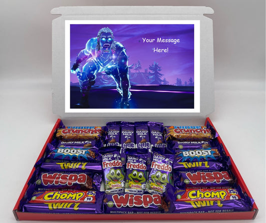 Fortnite Chocolate & Sweet Gift Box – Personalised Gift