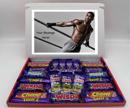 Anthony Joshua Chocolate & Sweet Gift Box – Personalised Gift