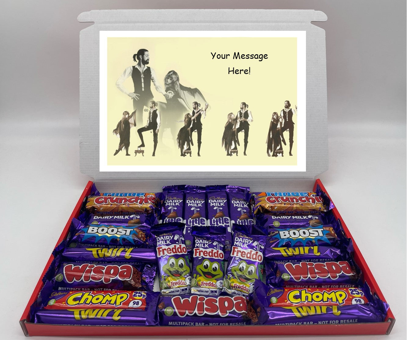 Fleetwood Mac Chocolate & Sweet Gift Box – Personalised Gift