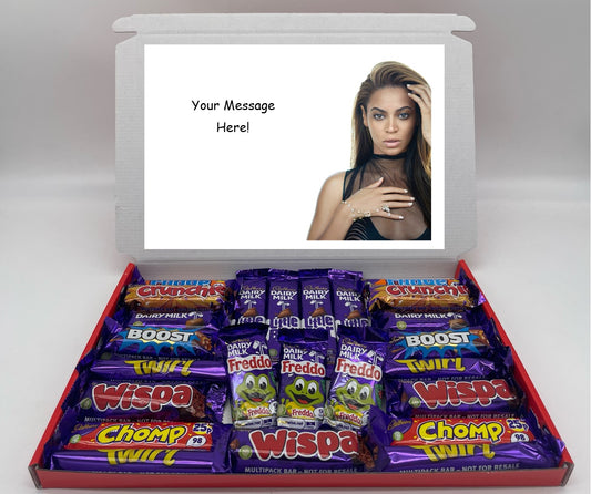 Beyonce Chocolate & Sweet Gift Box β Personalised Gift