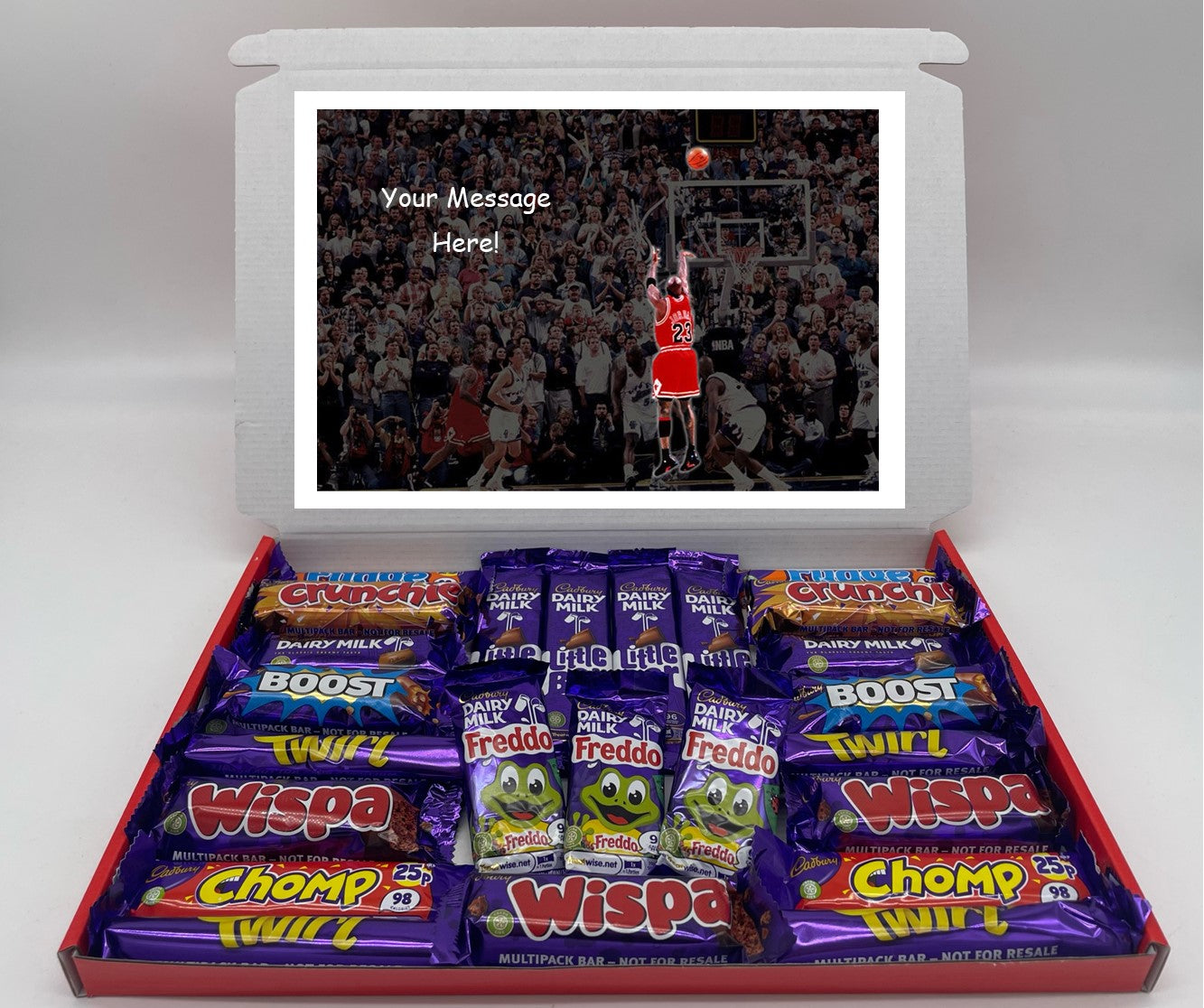 Basketball Chocolate & Sweet Gift Box – Personalised Gift