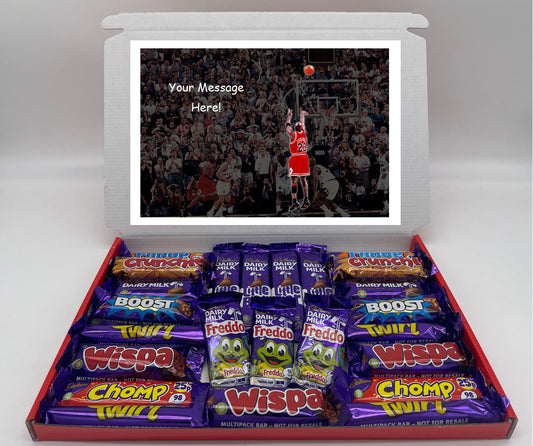 Basketball Chocolate & Sweet Gift Box – Personalised Gift