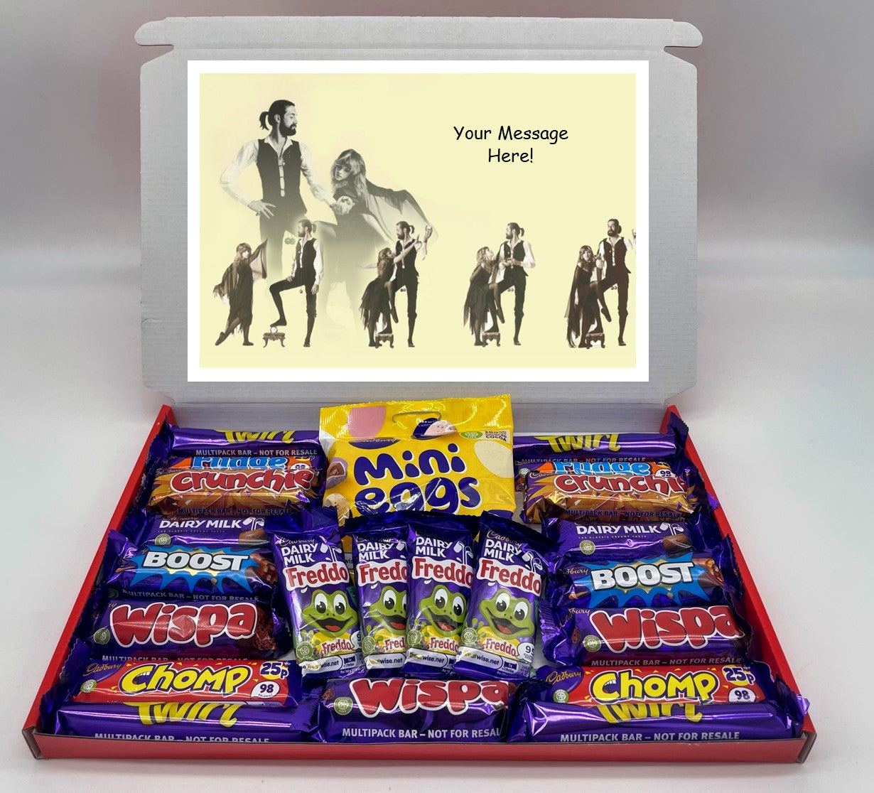 Fleetwood Mac Chocolate & Sweet Gift Box – Personalised Gift