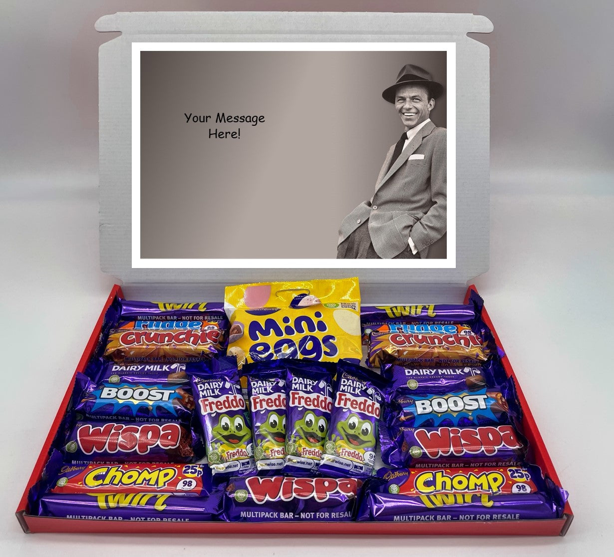 Frank Sinatra Chocolate & Sweet Gift Box – Personalised Gift