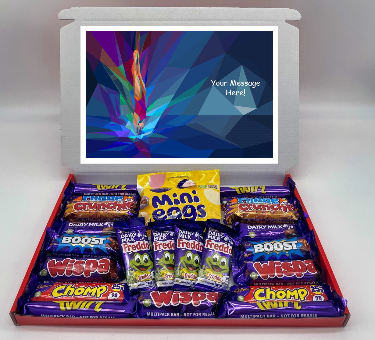 Olympics Chocolate & Sweet Gift Box – Personalised Gift