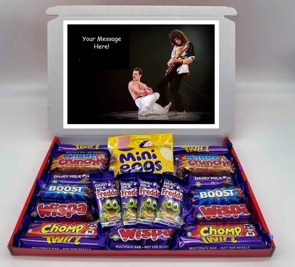 Queen Chocolate & Sweet Gift Box – Personalised Gift