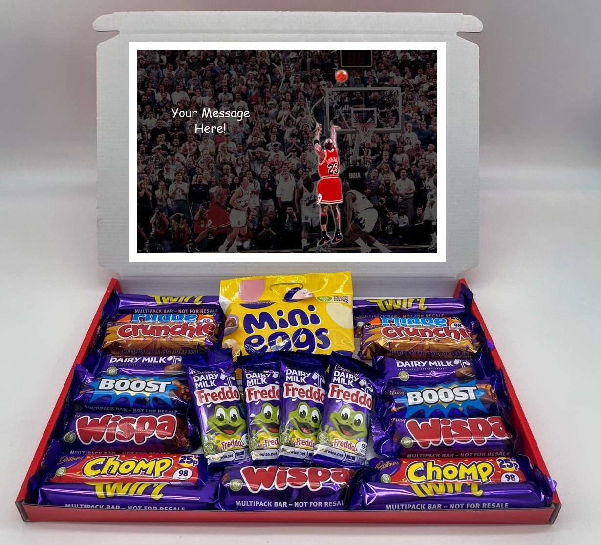 Basketball Chocolate & Sweet Gift Box – Personalised Gift