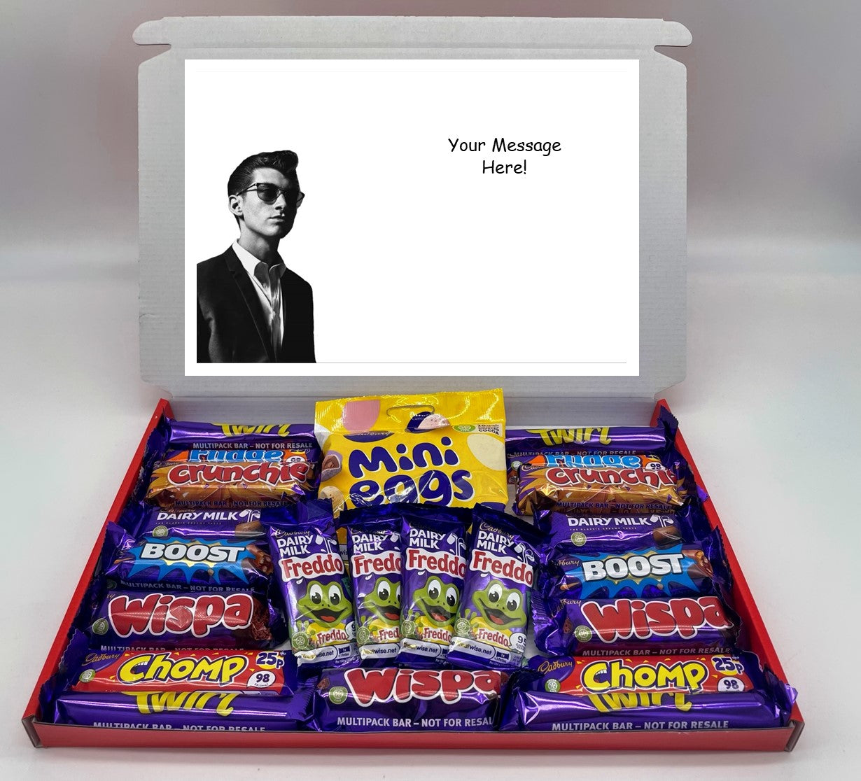 Arctic Monkeys Chocolate & Sweet Gift Box – Personalised Gift