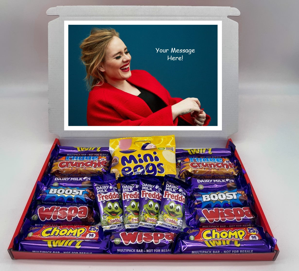 Adele Chocolate & Sweet Gift Box – Personalised Gift