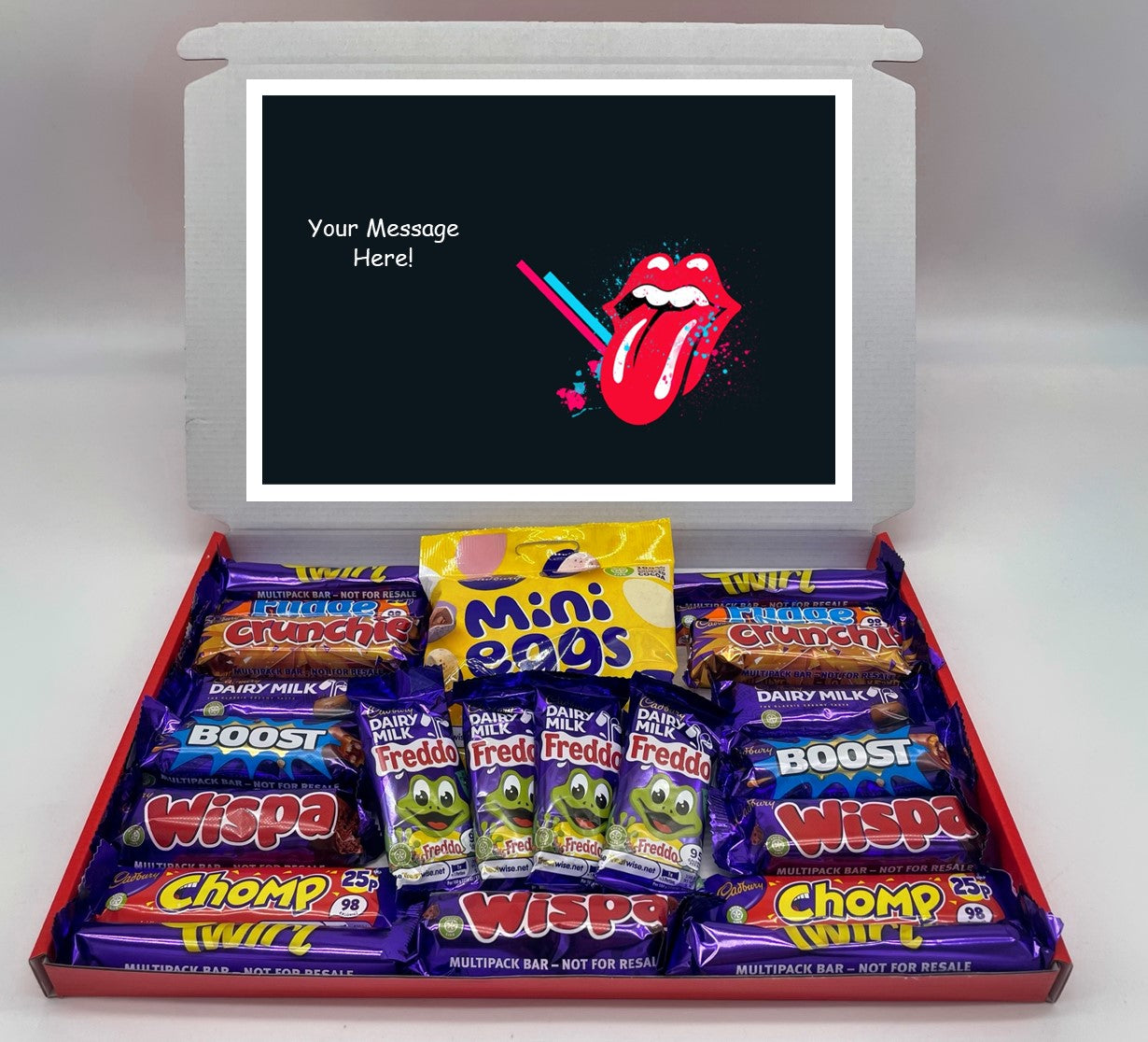 The Rolling Stones Chocolate & Sweet Gift Box – Personalised Gift