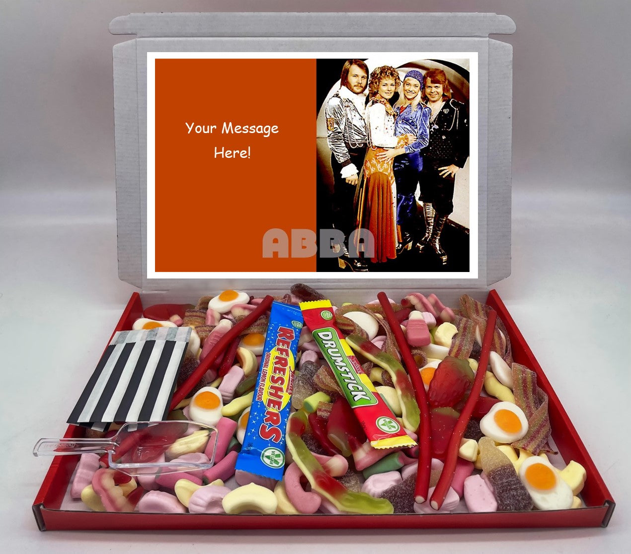 Abba Chocolate & Sweet Gift Box – Personalised Gift