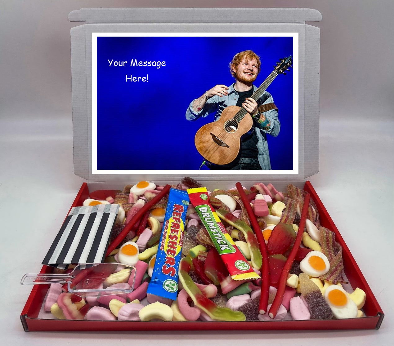 Ed Sherran Chocolate & Sweet Gift Box – Personalised Gift
