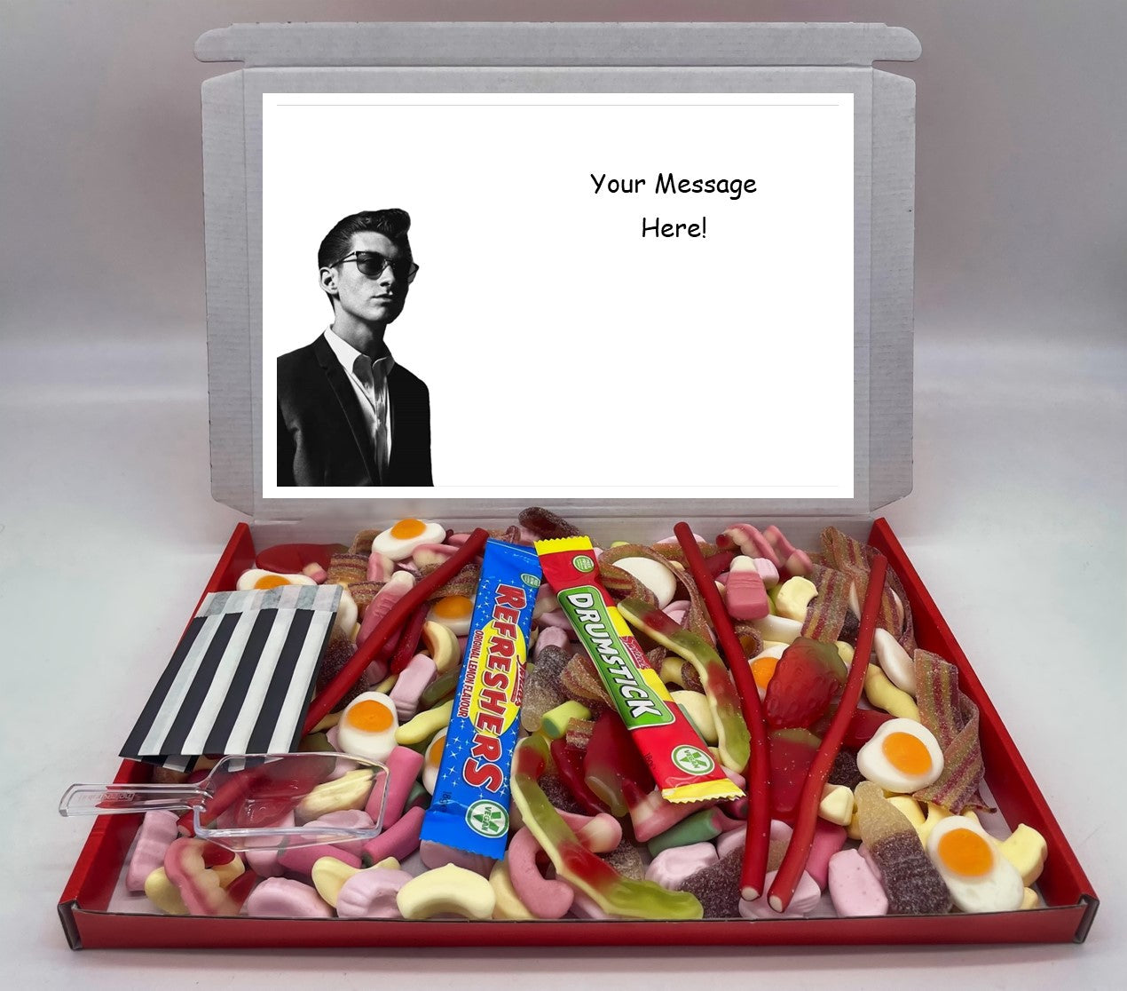 Arctic Monkeys Chocolate & Sweet Gift Box – Personalised Gift