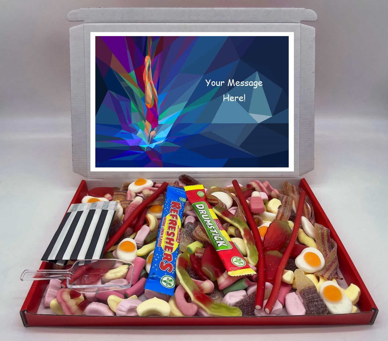 Olympics Chocolate & Sweet Gift Box – Personalised Gift
