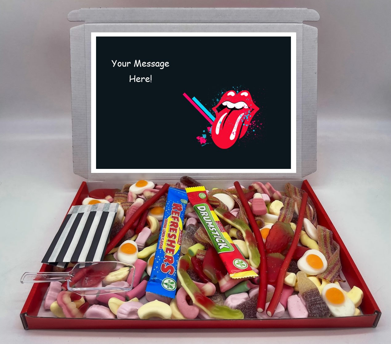 The Rolling Stones Chocolate & Sweet Gift Box – Personalised Gift