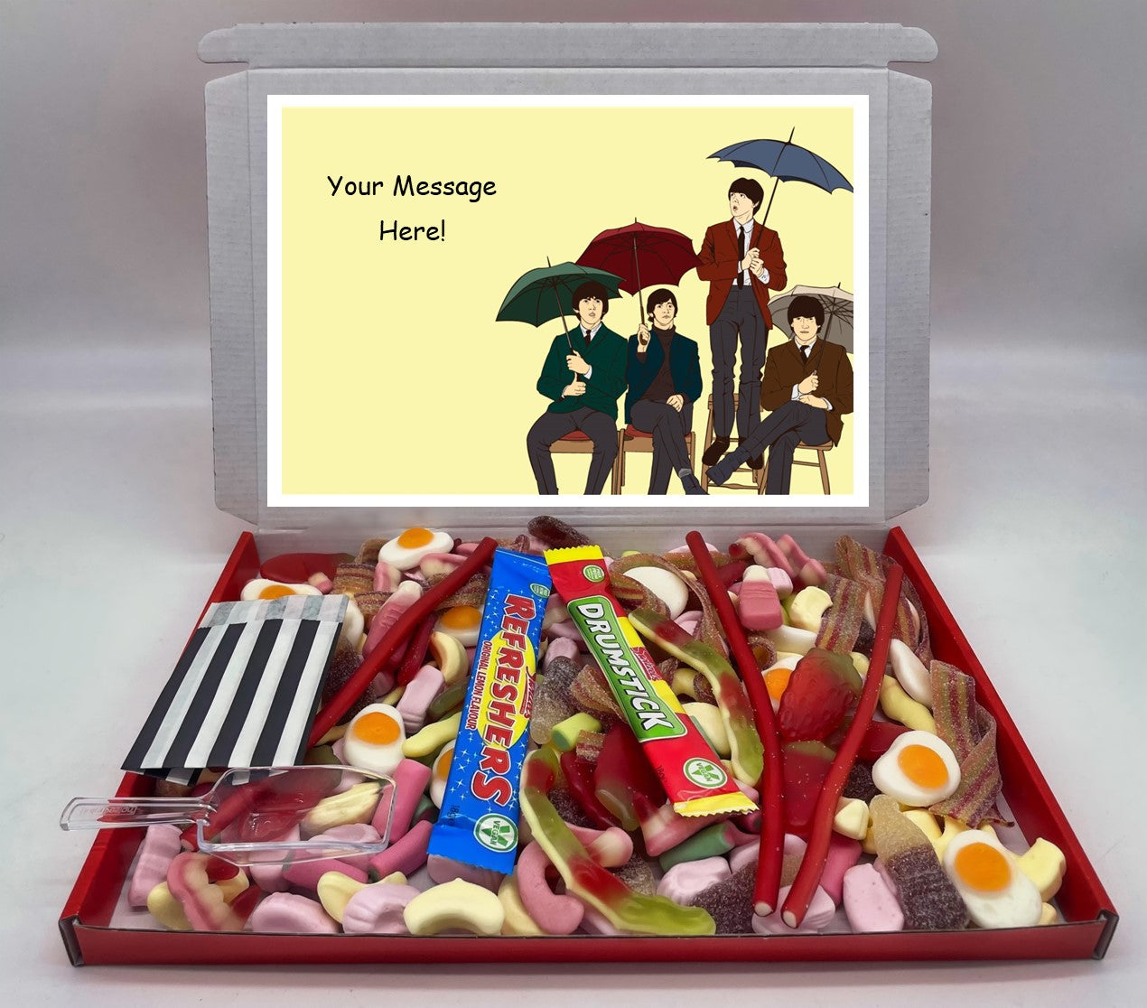 The Beatles Chocolate & Sweet Gift Box – Personalised Gift