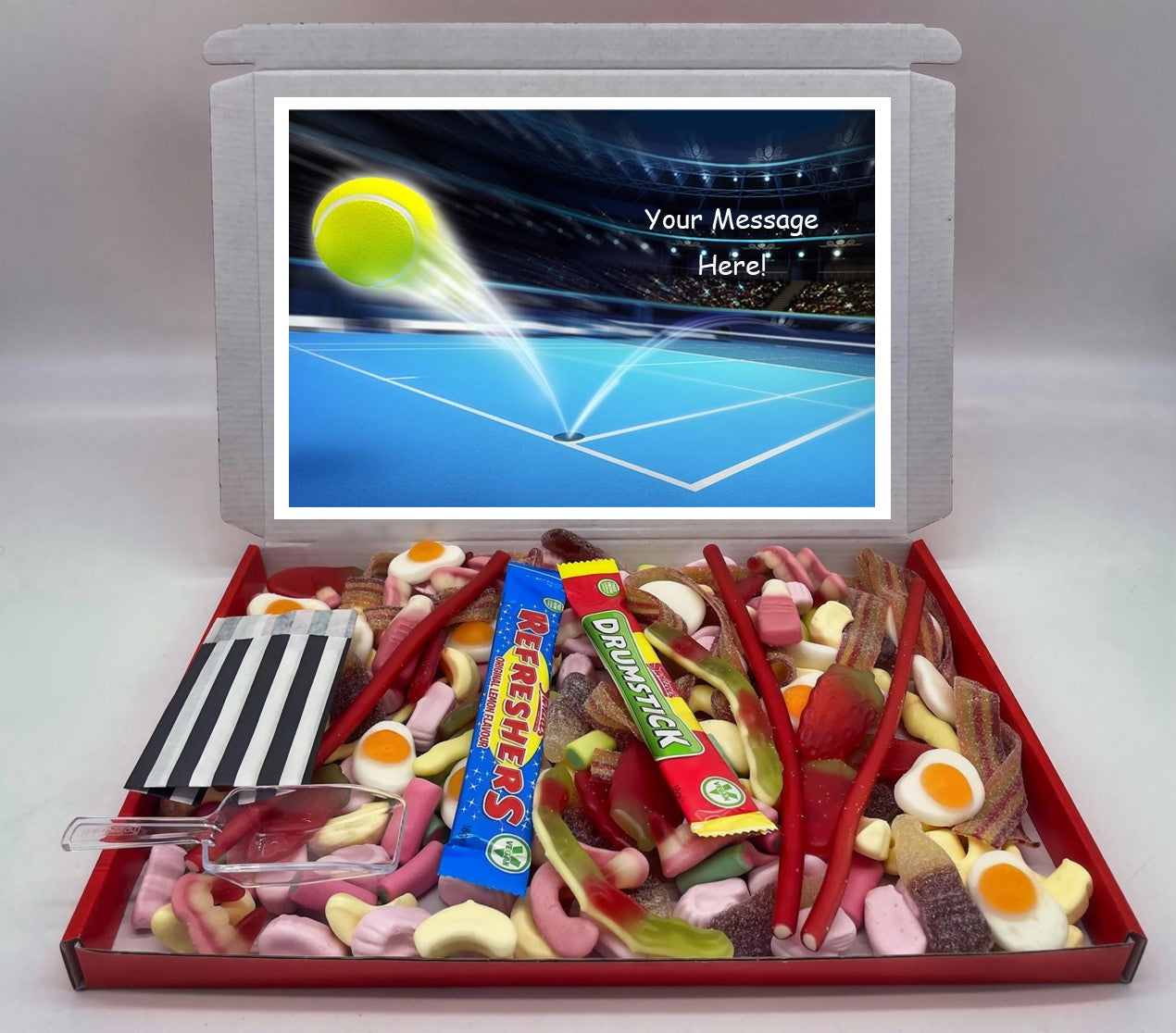 Tennis Chocolate & Sweet Gift Box – Personalised Gift