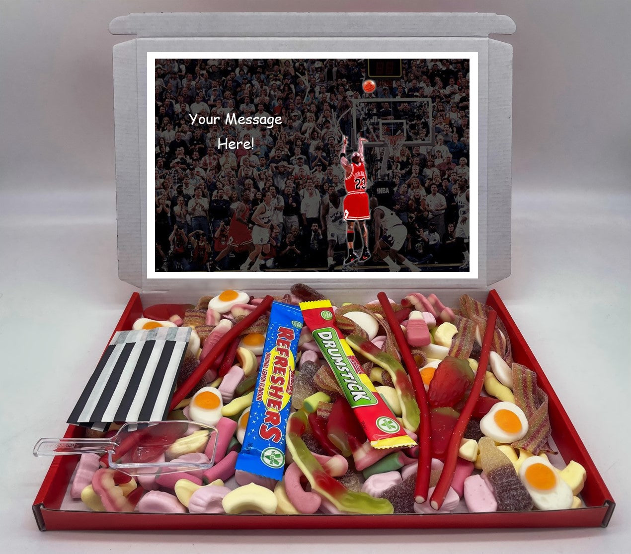 Basketball Chocolate & Sweet Gift Box – Personalised Gift